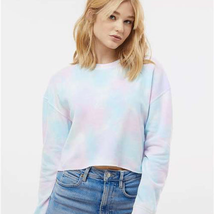 Women's Lightweight Crop Crewneck Sweatshirt