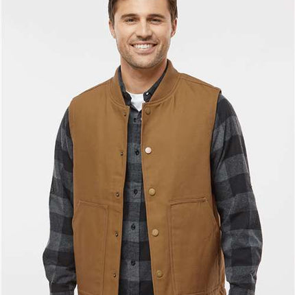 Men's Insulated Canvas Workwear Vest