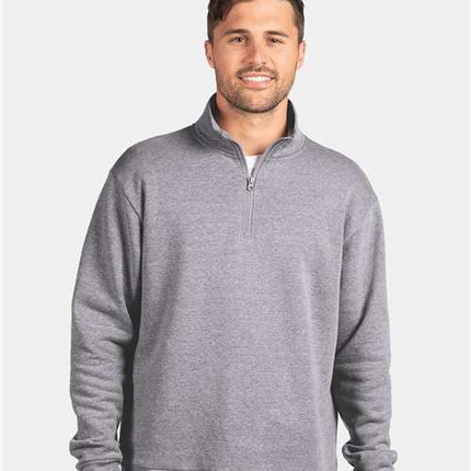 Unisex Fleece Quarter-Zip Pullover