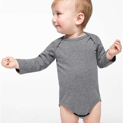 Infant Fine Jersey Long Sleeve Bodysuit