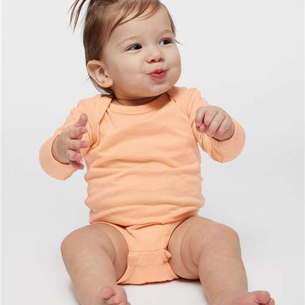 Infant Fine Jersey Long Sleeve Bodysuit