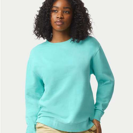 Unisex Garment-Dyed Lightweight Fleece Crewneck Sweatshirt