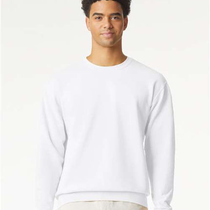 Unisex Garment-Dyed Lightweight Fleece Crewneck Sweatshirt