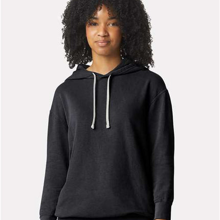 Unisex Garment-Dyed Lightweight Fleece Hooded Sweatshirt