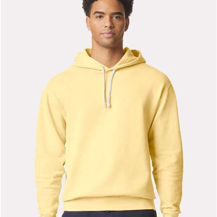 Unisex Garment-Dyed Lightweight Fleece Hooded Sweatshirt