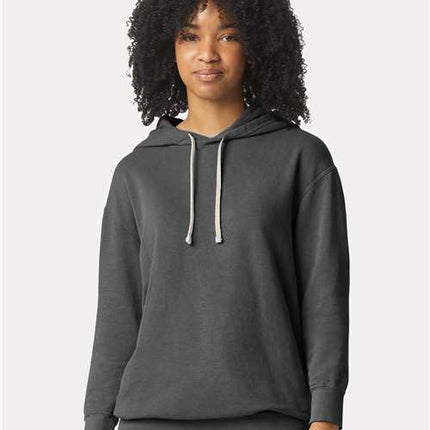 Unisex Garment-Dyed Lightweight Fleece Hooded Sweatshirt
