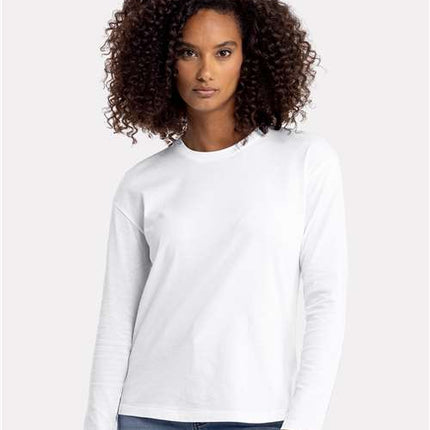Women's Cotton Relaxed Long Sleeve T-Shirt