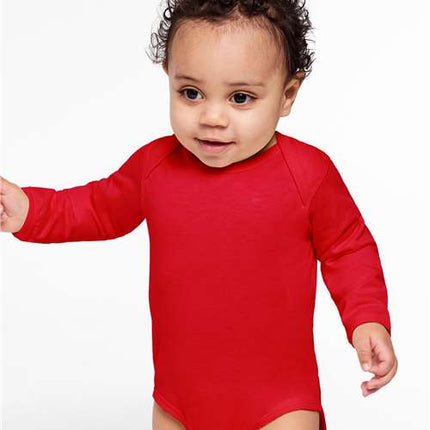 Infant Fine Jersey Long Sleeve Bodysuit