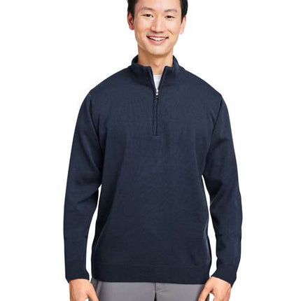 Unisex Pilbloc™ Quarter-Zip Pullover Sweater