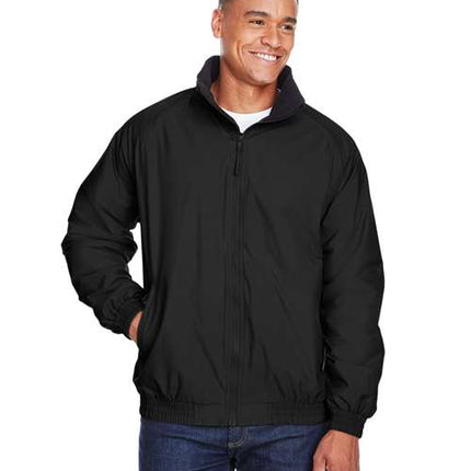 Unisex Fleece Lined Nylon Jacket