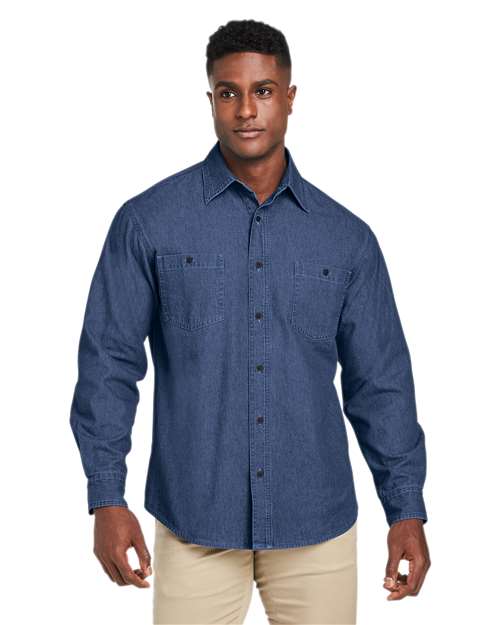 Unisex Denim Shirt Jacket