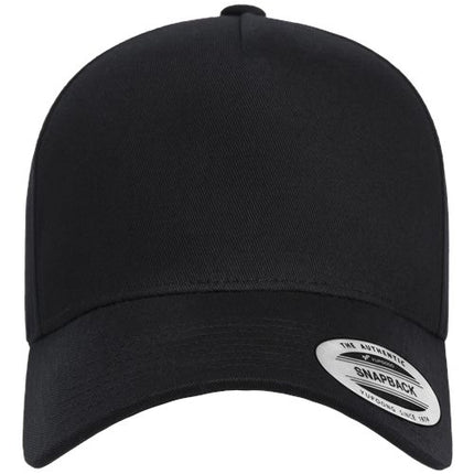 Retro Cotton Blend Trucker Snapback Cap