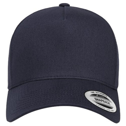 Retro Cotton Blend Trucker Snapback Cap