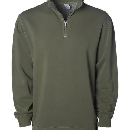Unisex Pigment-Dyed Quarter-Zip Pullover