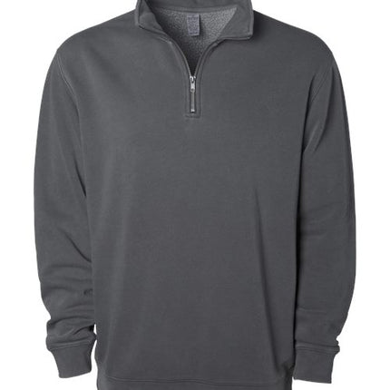 Unisex Pigment-Dyed Quarter-Zip Pullover