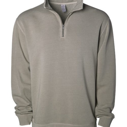 Unisex Pigment-Dyed Quarter-Zip Pullover