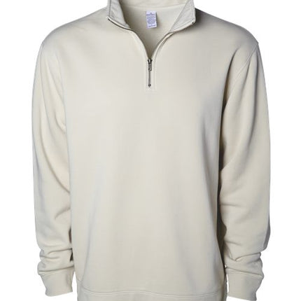 Unisex Pigment-Dyed Quarter-Zip Pullover