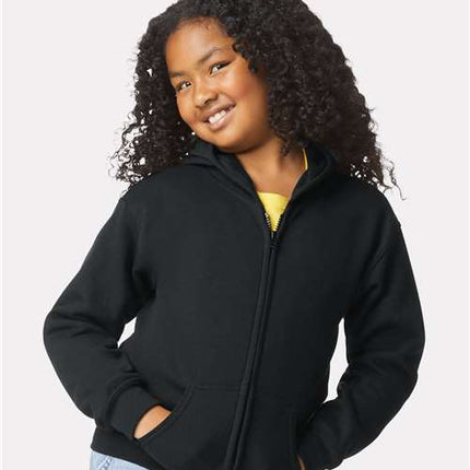Youth Heavy Blend™ Full-Zip Hooded Sweatshirt