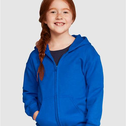Youth Heavy Blend™ Full-Zip Hooded Sweatshirt