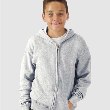 Youth Heavy Blend™ Full-Zip Hooded Sweatshirt