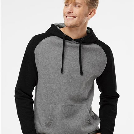 Unisex Raglan Hooded Sweatshirt
