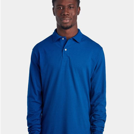 Men's SpotShield® 50/50 Long Sleeve Polo