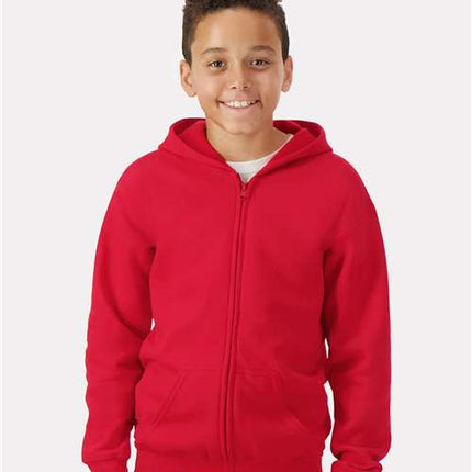 Youth Heavy Blend™ Full-Zip Hooded Sweatshirt