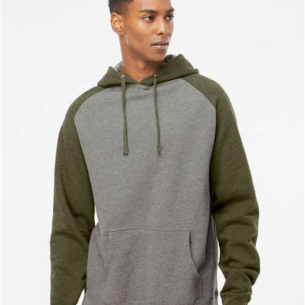 Unisex Raglan Hooded Sweatshirt