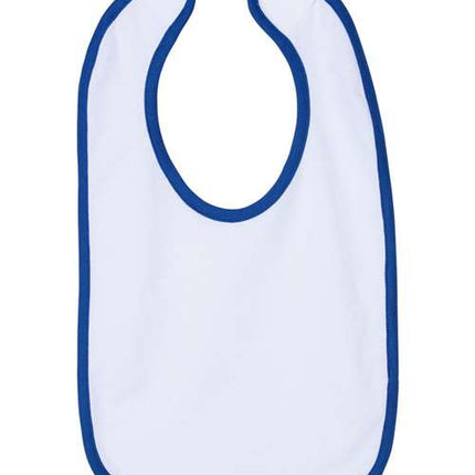 Infant Contrast Trim Premium Jersey Bib