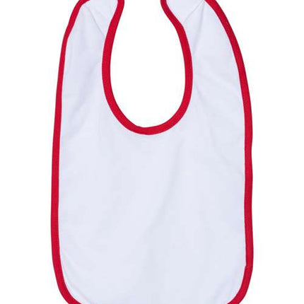 Infant Contrast Trim Premium Jersey Bib