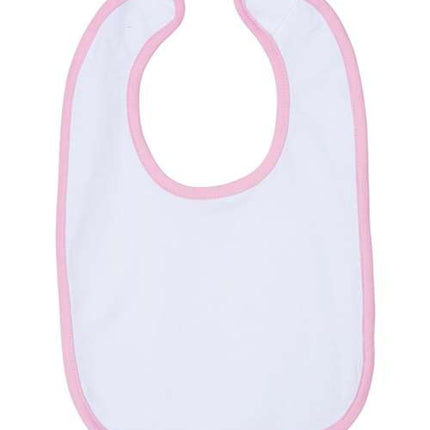 Infant Contrast Trim Premium Jersey Bib