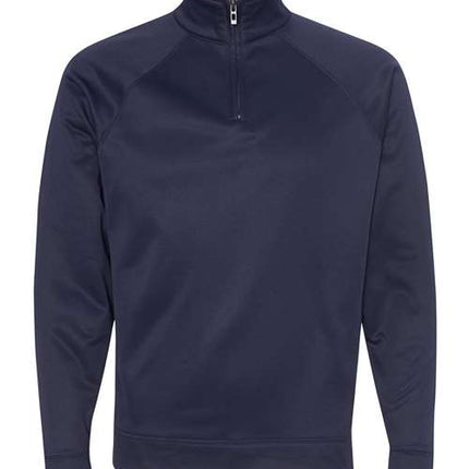 Unisex Dri-Power® Sport Quarter-Zip Cadet Collar Sweatshirt