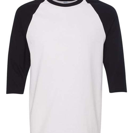 Unisex Heavy Cotton™ Raglan Three-Quarter Sleeve T-Shirt