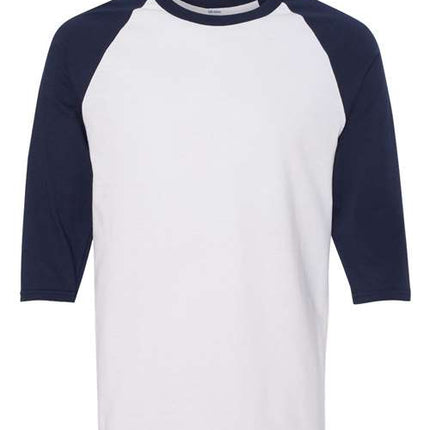 Unisex Heavy Cotton™ Raglan Three-Quarter Sleeve T-Shirt