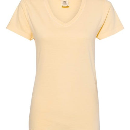 Women's Garment-Dyed Midweight V-Neck T-Shirt