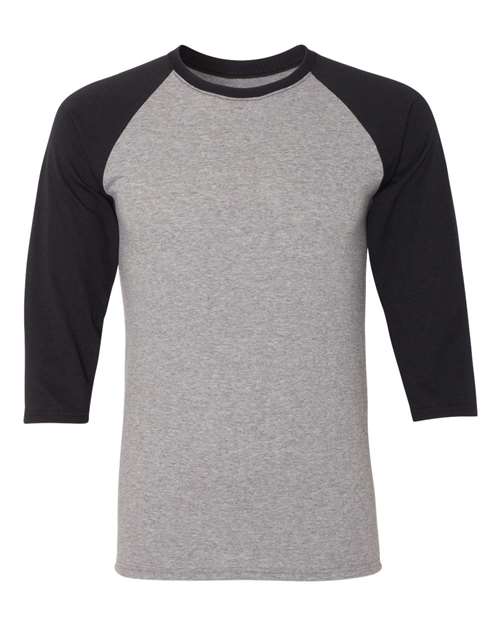 Unisex Triblend Three-Quarter Raglan Baseball T-Shirt