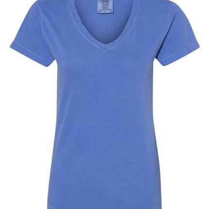 Women's Garment-Dyed Midweight V-Neck T-Shirt