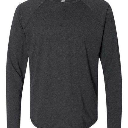 Men's Triblend Henley T-Shirt