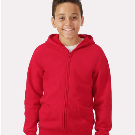 Youth Heavy Blend™ Full-Zip Hooded Sweatshirt
