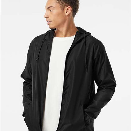 Men's Lightweight Windbreaker Full-Zip Jacket