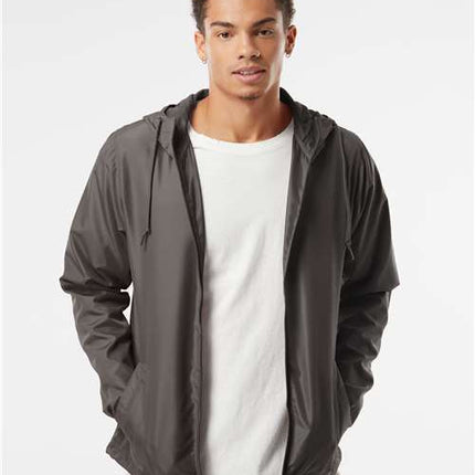 Men's Lightweight Windbreaker Full-Zip Jacket