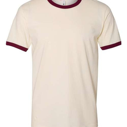 Unisex Cotton Ringer T-Shirt