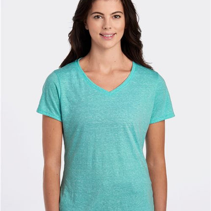 Women's Snow Heather Jersey V-Neck T-Shirt