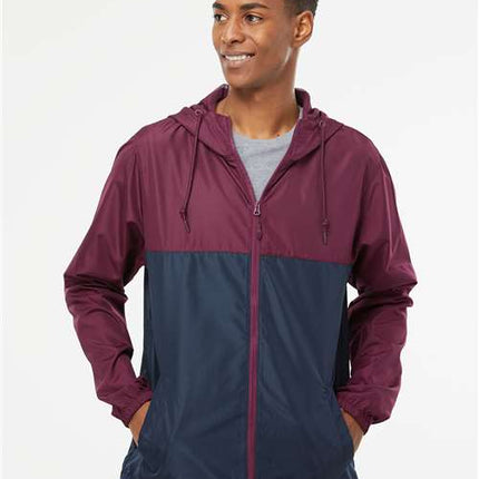 Men's Lightweight Windbreaker Full-Zip Jacket