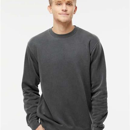 Unisex Midweight Pigment-Dyed Crewneck Sweatshirt