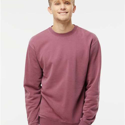 Unisex Midweight Pigment-Dyed Crewneck Sweatshirt