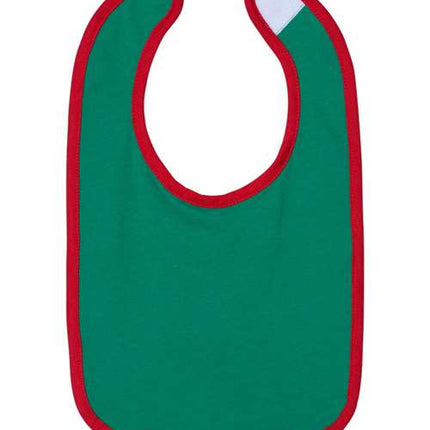 Infant Contrast Trim Premium Jersey Bib
