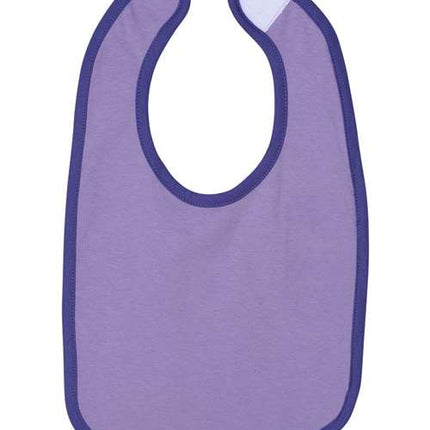 Infant Contrast Trim Premium Jersey Bib