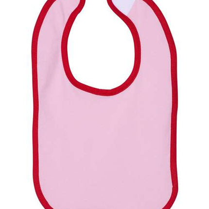 Infant Contrast Trim Premium Jersey Bib