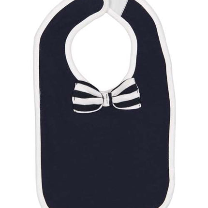 Infant Baby Rib Bow Tie Bib